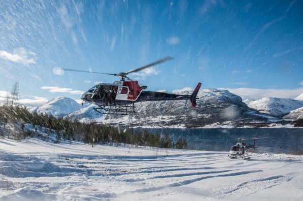 Medical helicopter support on a TV production location - Link to Medical page