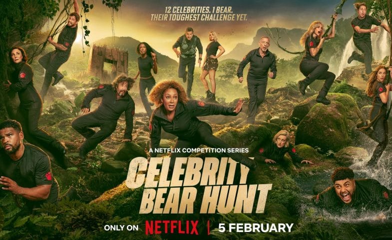 Filming Celebrity Bear Hunt in a remote environment, managed safely by Secret Compass