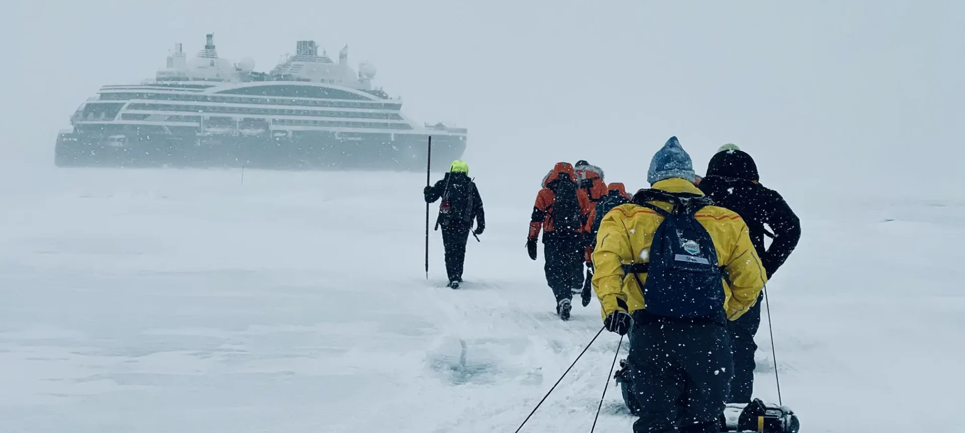 remote location on ice