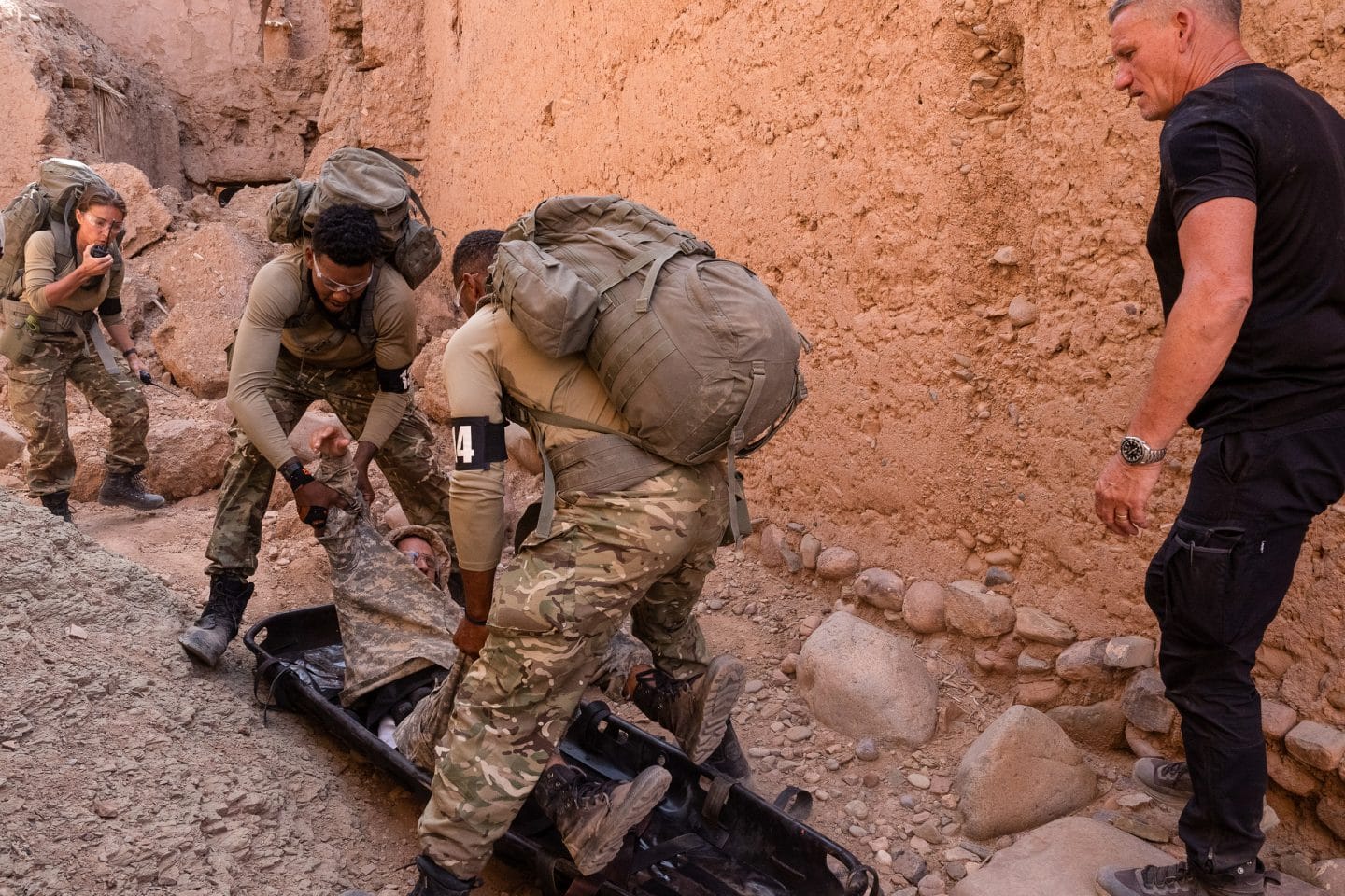 Medical evacuation planning for remote TV production